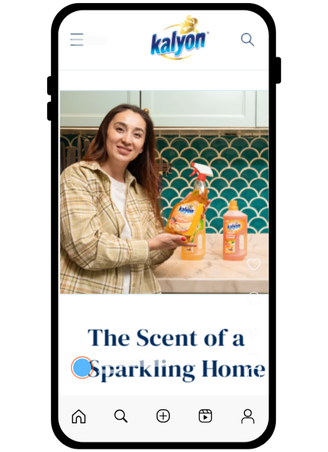 Kalyon Website mobile photo